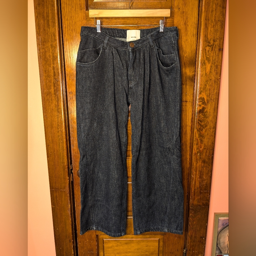 One Teaspoon Janice Joplin Wide Leg Jean Trouser 29 Free People Anthropologie